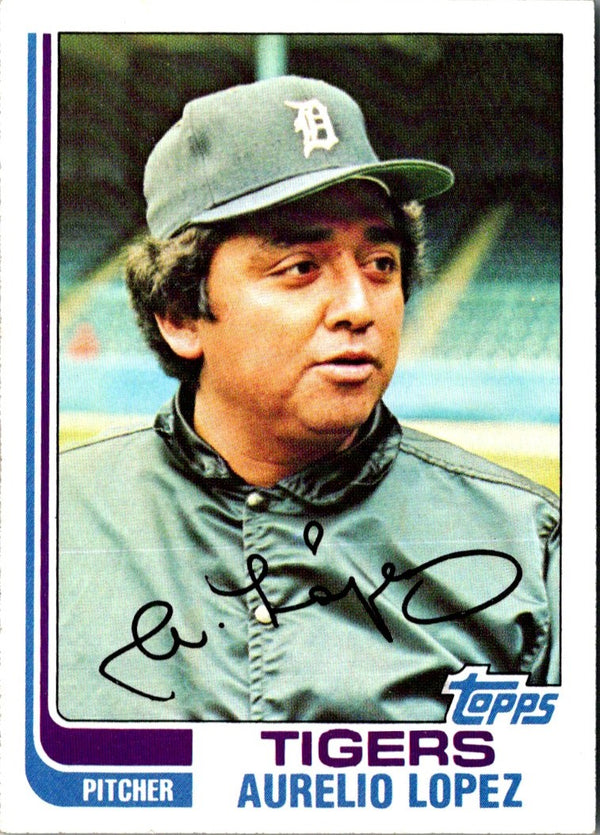 1982 Topps Aurelio Lopez #728