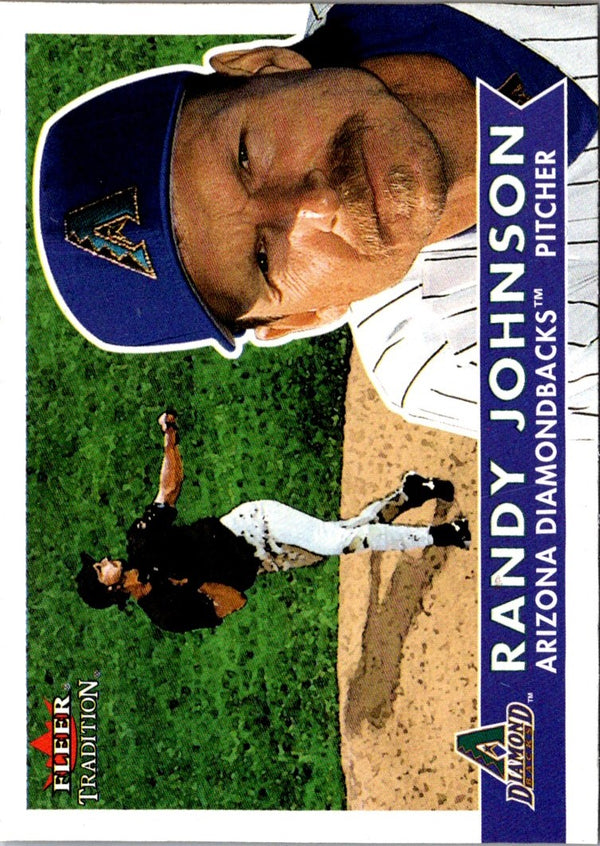 2001 Fleer Tradition Randy Johnson #182