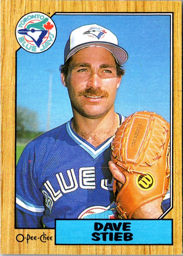 1987 O-Pee-Chee Dave Stieb