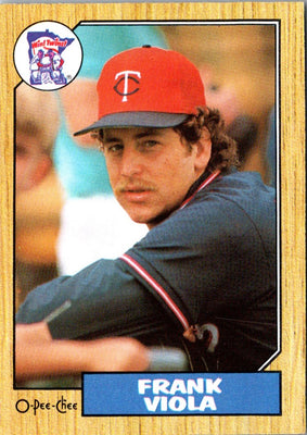 1987 O-Pee-Chee Frank Viola #310