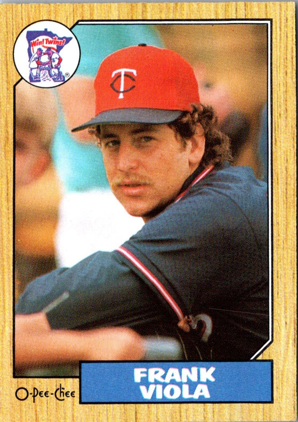1987 O-Pee-Chee Frank Viola #310