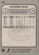 2011 O-Pee-Chee Alexander Edler
