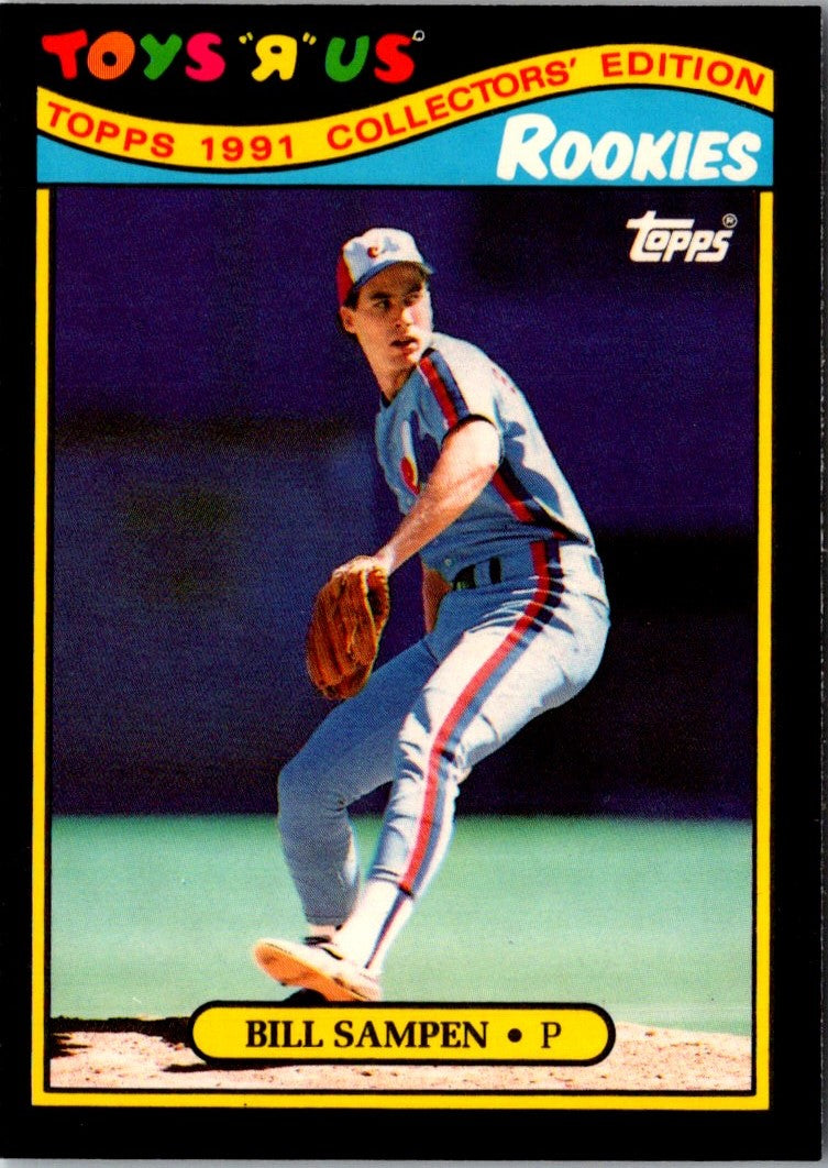 1991 Topps Toys'R'Us Rookies Bill Sampen