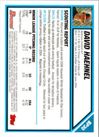 2007 Bowman Prospects David Haehnel #BP30