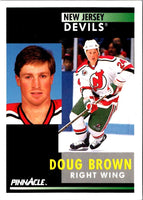 1991 Pinnacle Doug Brown #363