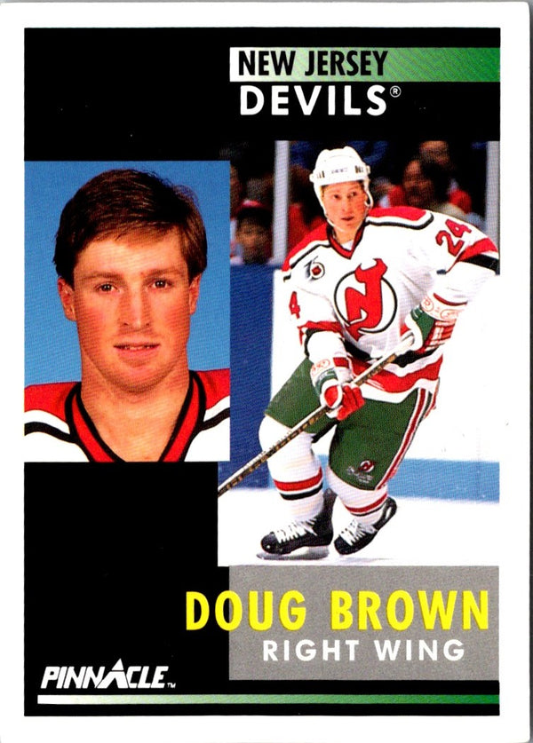 1991 Pinnacle Doug Brown #363