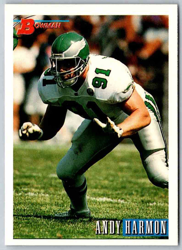 1993 Bowman Football Andy Harmon #149