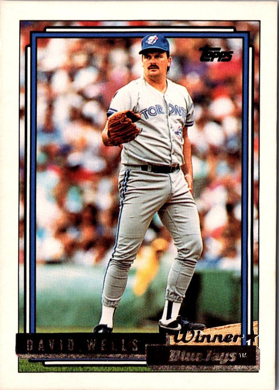 1992 Topps David Wells #54