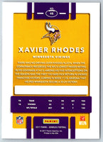 2017 Donruss Xavier Rhodes #46