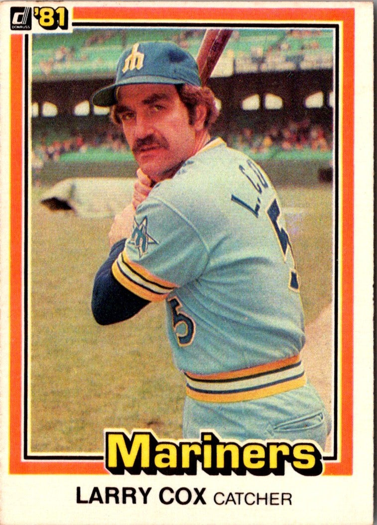 1981 Donruss Larry Cox