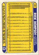 1987 O-Pee-Chee Rick Dempsey