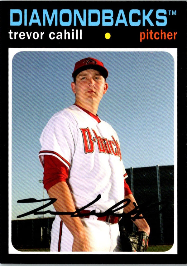 2012 Topps Archives Trevor Cahill #86