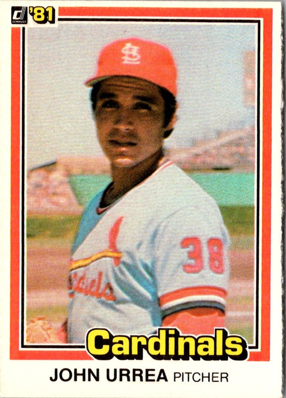 1981 Donruss John Urrea #190