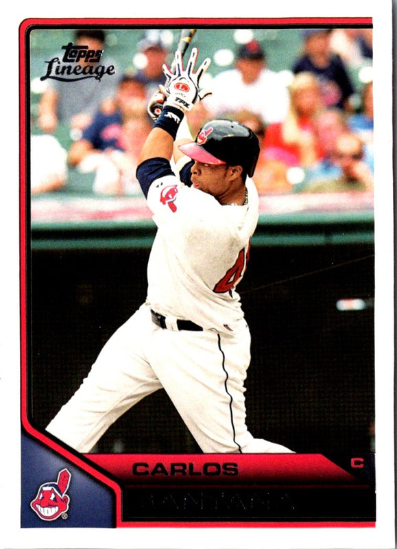 2011 Topps Lineage Carlos Santana #70