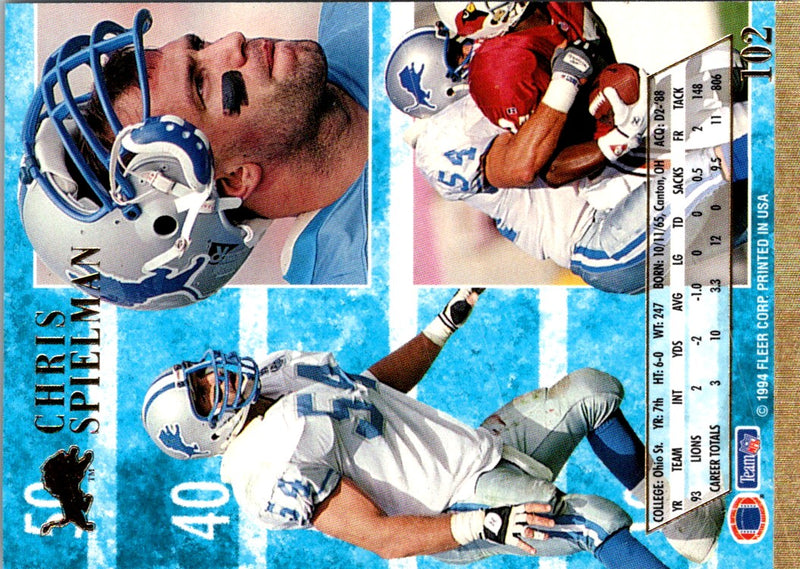 1994 Ultra Chris Spielman