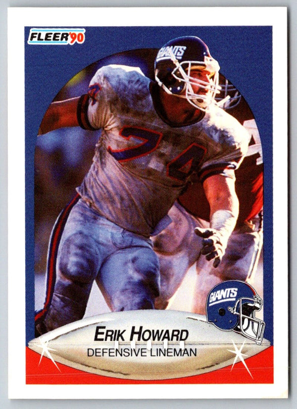 1990 Fleer Erik Howard #68