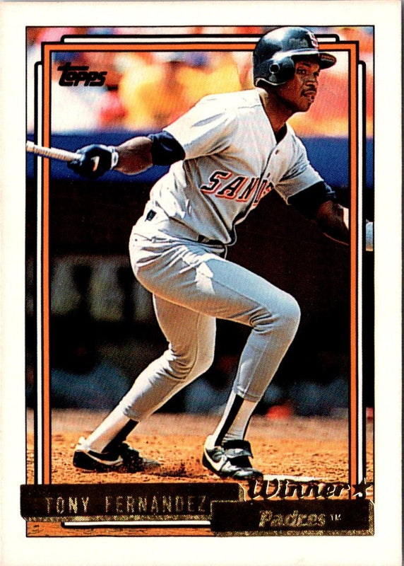 1992 Topps Tony Fernandez #60