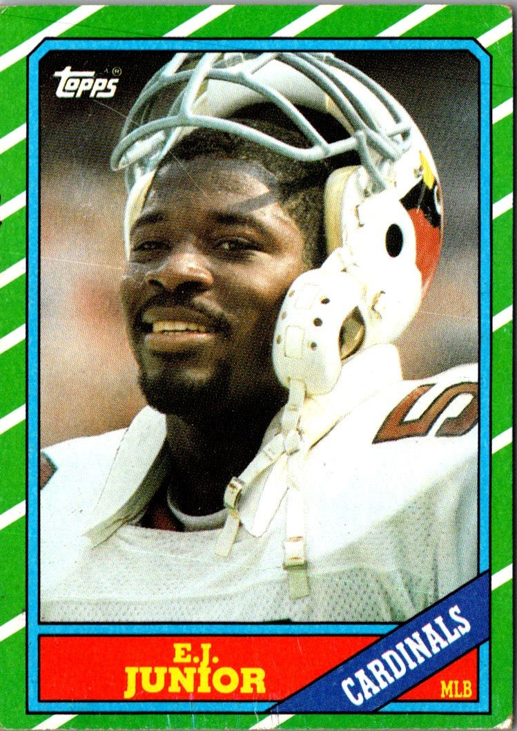 1986 Topps E.J. Junior
