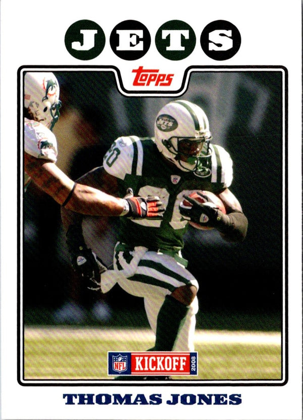 2008 Topps Kickoff Thomas Jones #19