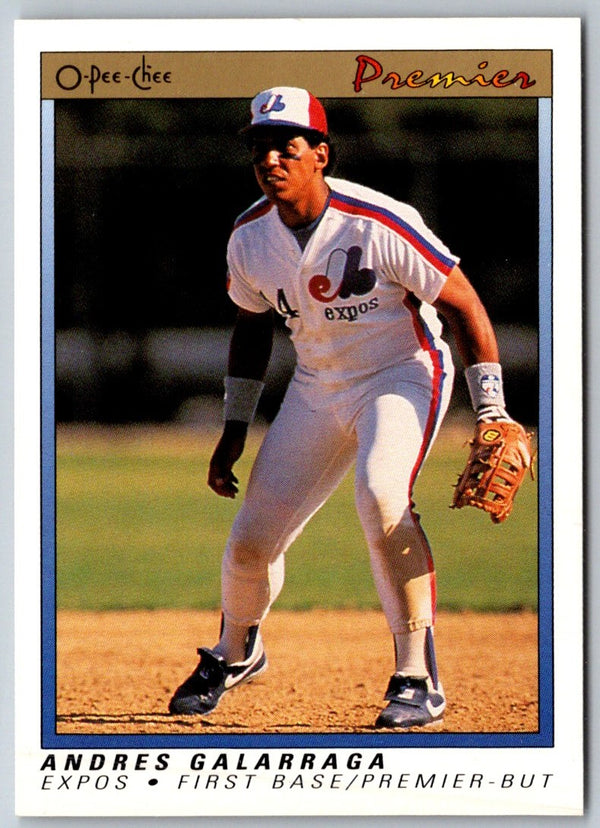 1991 O-Pee-Chee Premier Andres Galarraga #48