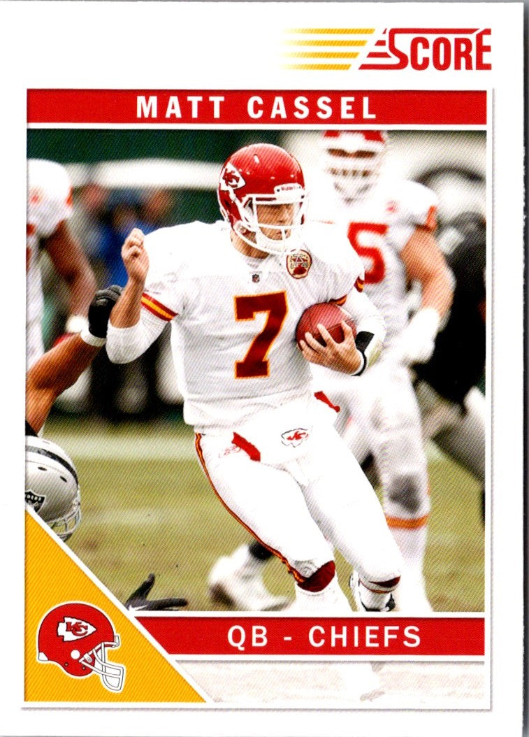 2011 Score Matt Cassel