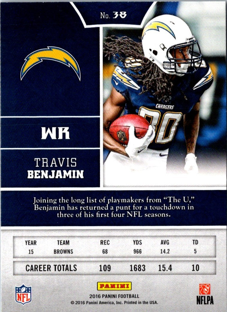 2016 Panini Travis Benjamin