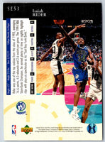 1995 Upper Deck Isaiah Rider #SE53