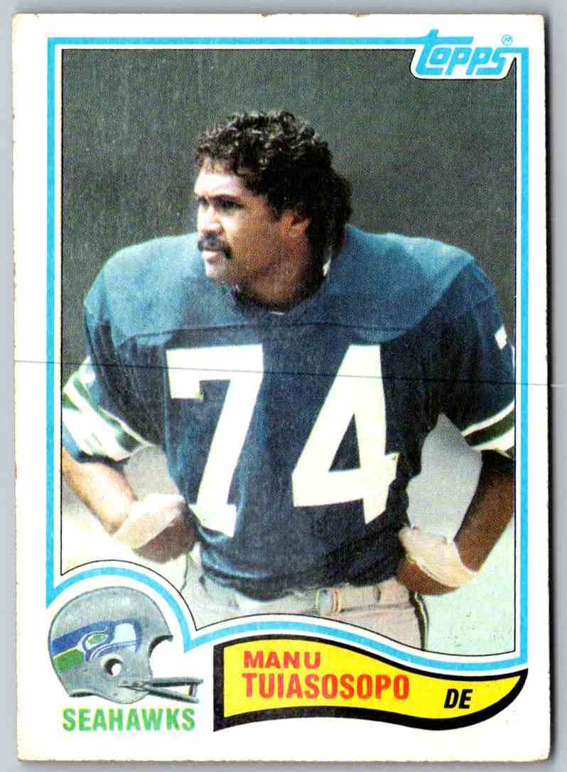 1982 Topps Manu Tuiasosopo