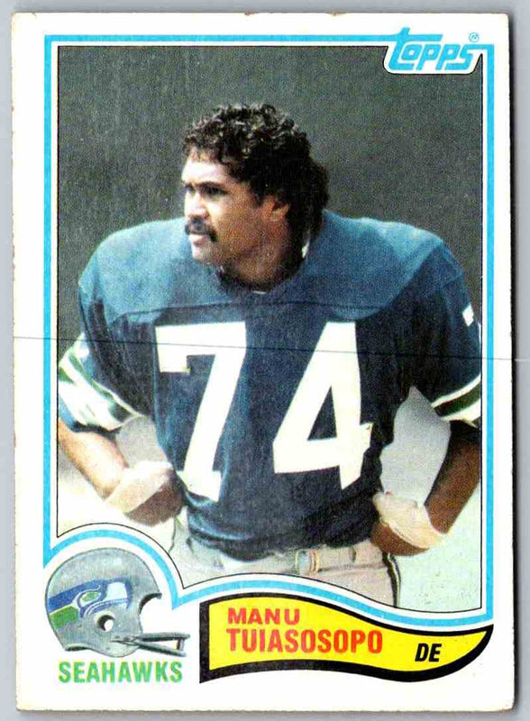 1982 Topps Manu Tuiasosopo #253