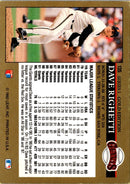 1992 Leaf Black Gold Dave Righetti