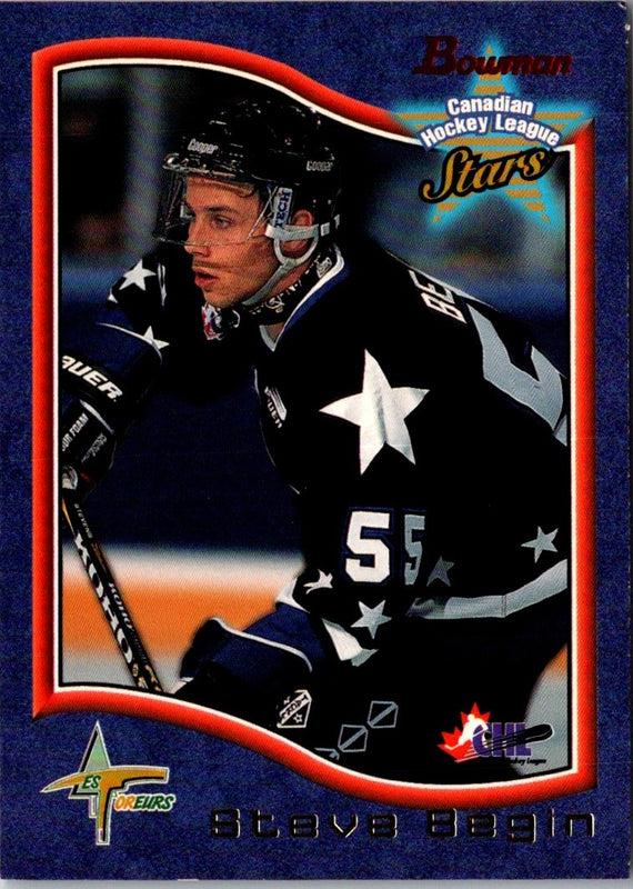 1997 Bowman CHL Steve Begin #58