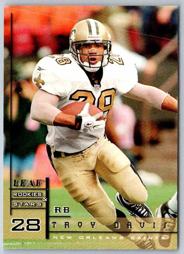 1998 Leaf Rookies And Stars Troy Davis #110