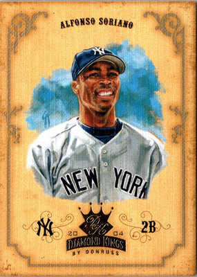 2004 Donruss Diamond Kings Alfonso Soriano #15