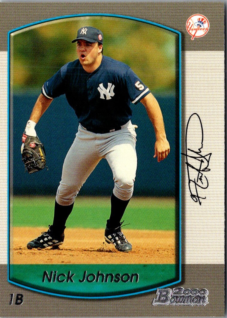 2000 Bowman Nick Johnson