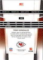 2007 Leaf Certified Materials Tony Gonzalez #142