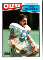 1987 Topps John Grimsley #315 Rookie NM+