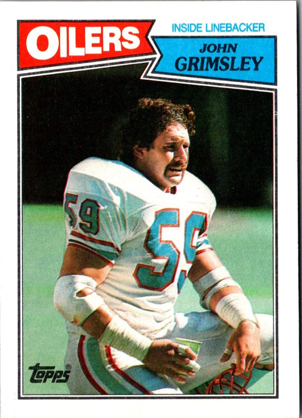1987 Topps John Grimsley #315 Rookie NM+