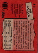 1987 Topps Lee Rouson