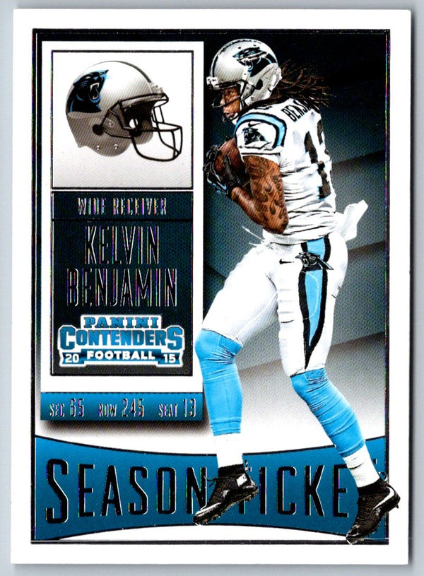 2015 Panini Contenders Kelvin Benjamin #43