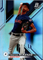 2019 Bowman Platinum Top Prospects Triston McKenzie #TOP-99