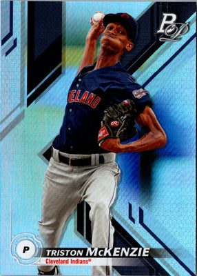 2019 Bowman Platinum Top Prospects Triston McKenzie #TOP-99