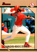 1996 Bowman Aaron Holbert #365