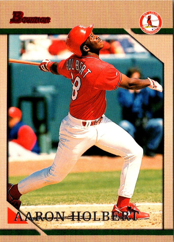 1996 Bowman Aaron Holbert #365