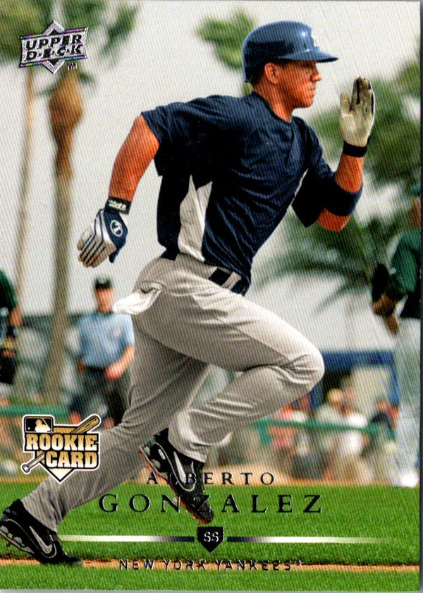 2008 Upper Deck Alberto Gonzalez #316