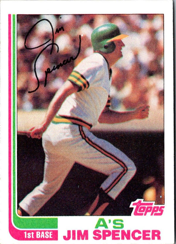 1982 Topps Jim Spencer #729