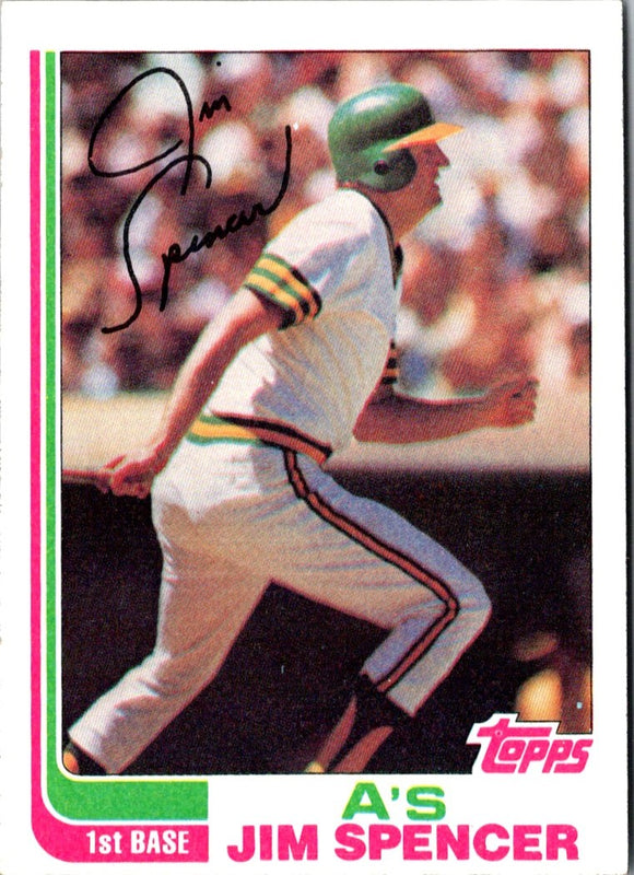 1982 Topps Jim Spencer #729