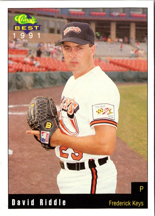 1991 Classic Best Frederick Keys David Riddle #8