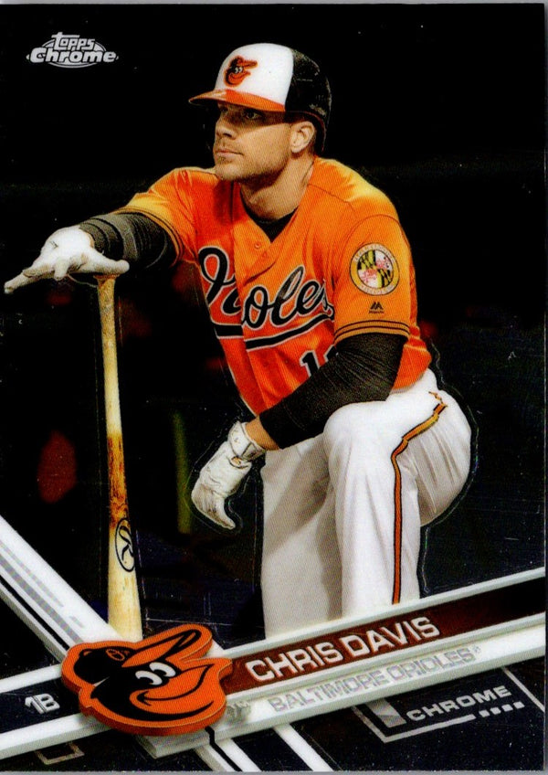 2017 Topps Chrome Chris Davis #182