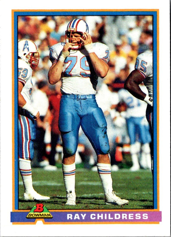 1991 Bowman Ray Childress #188