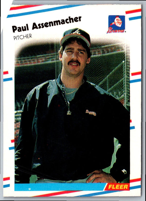 1988 Fleer Paul Assenmacher #532